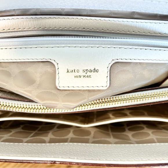 Kate Spade New York Tote Off White Leather - Picture 12 of 12